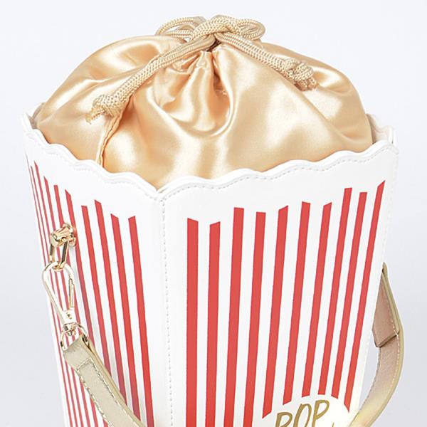 UNIQUE POPCORN DESIGNED CLUTCH BAG