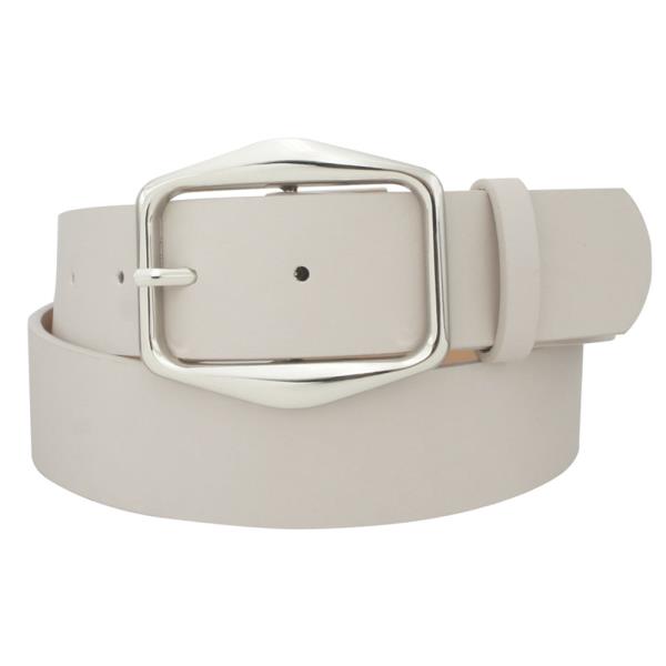 ANGLED HEXAGON BUCKLE BELT