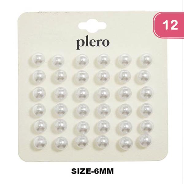 PEARL EARRING MULTI SET (12 UNITS)