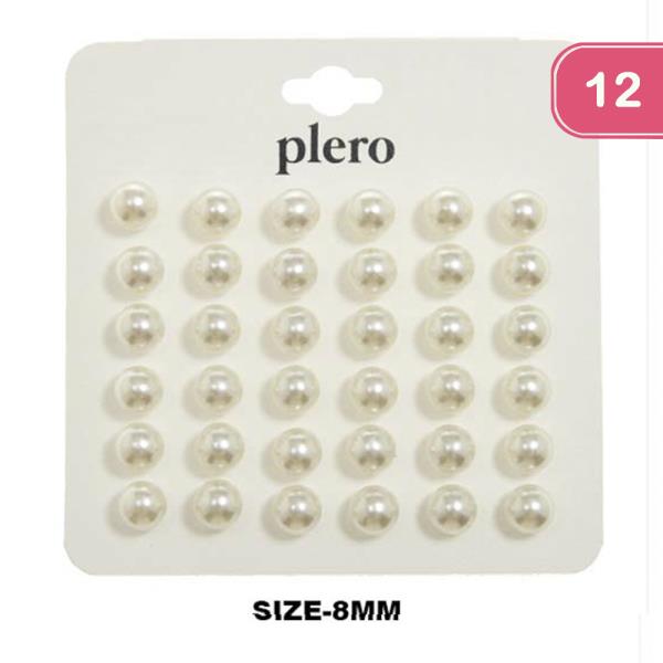 PEARL EARRING MULTI SET (12 UNITS)