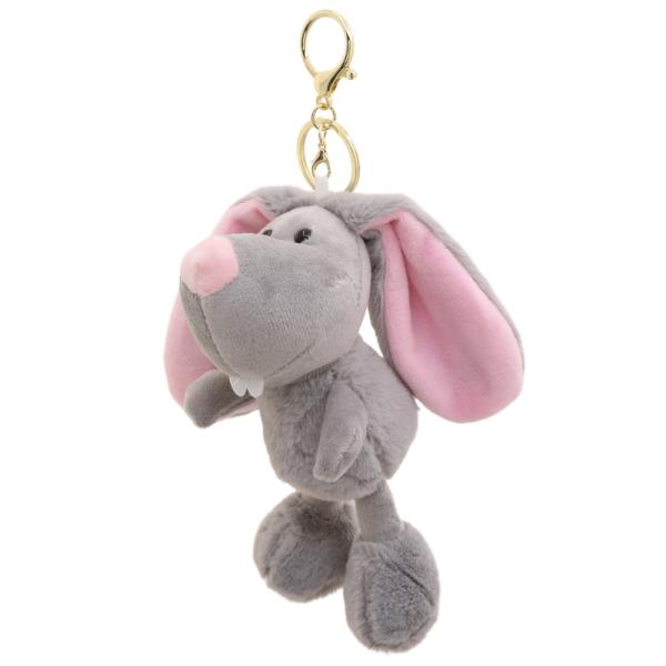 BUNNY PLUSH KEYCHAIN