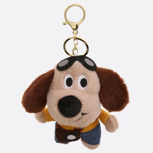 DOG PLUSH KEYCHAIN