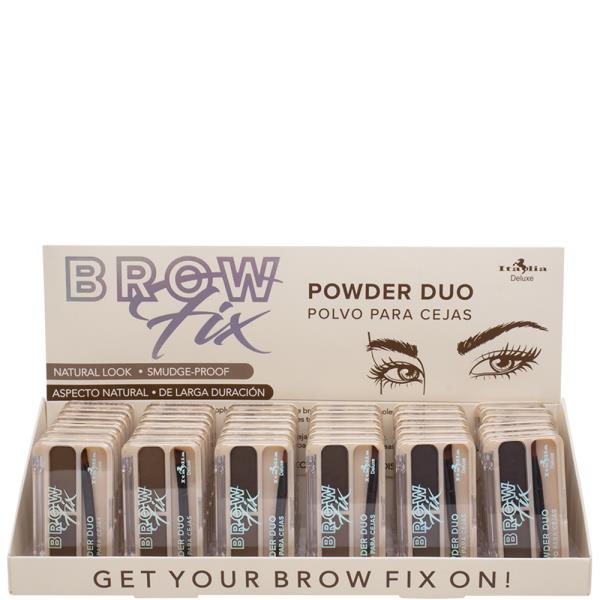 ITALIA DELUXE BROW FIX POWDER DUO (36 UNITS)