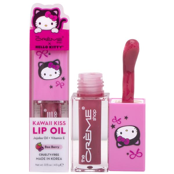 THE CREME SHOP X HELLO KITTY KAWAII KISS LIP OIL BOO BERRY