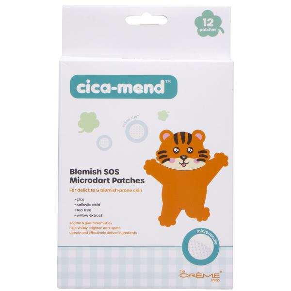 THE CREME SHOP CICAMEND BLEMISH SOS MICRODART PATCHES SET