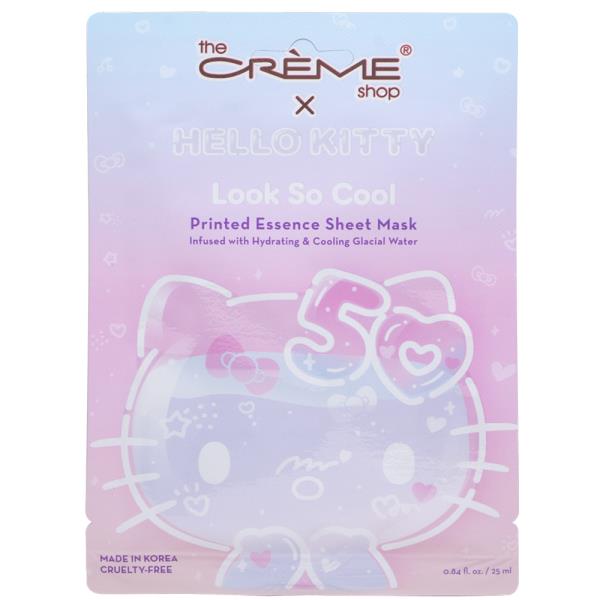 THE CREME SHOP X HELLO KITTY LOOK SO COOL PRINTED ESSENCE SHEET MASK (6 UNITS)