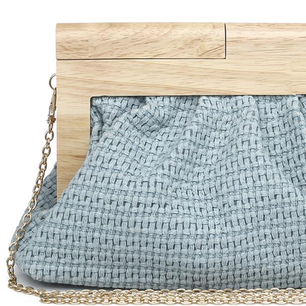 CHIC WOVEN CROSSBODY BAG