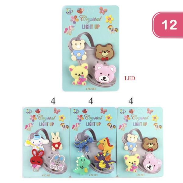 MULTI SHOES CHARM SET (12 UNITS)