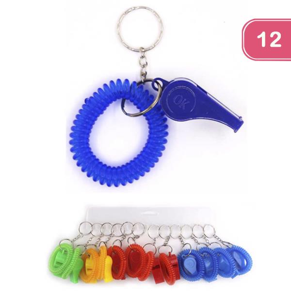 WHISTLE KEYCHAIN (12 UNITS)