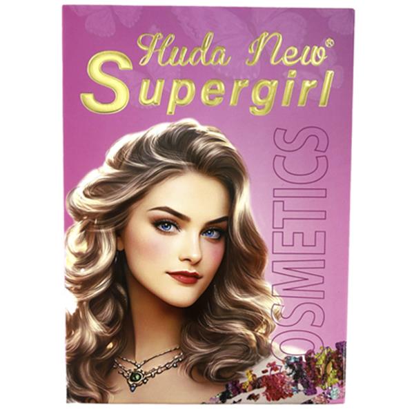 HUDA NEW SUPERGIRL COSMETICS EYESHADOW & BLUSH PALETTE MULTI-PANEL 72-COLOR