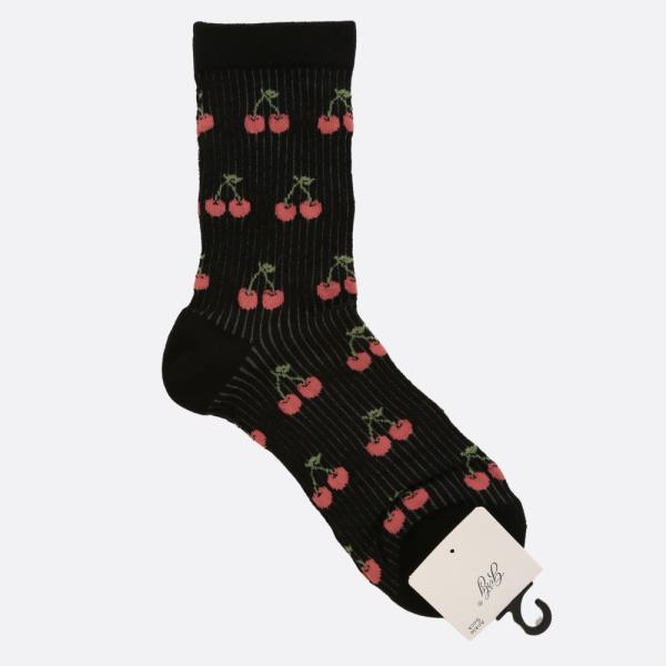 CHERRY PATTERN SOCK