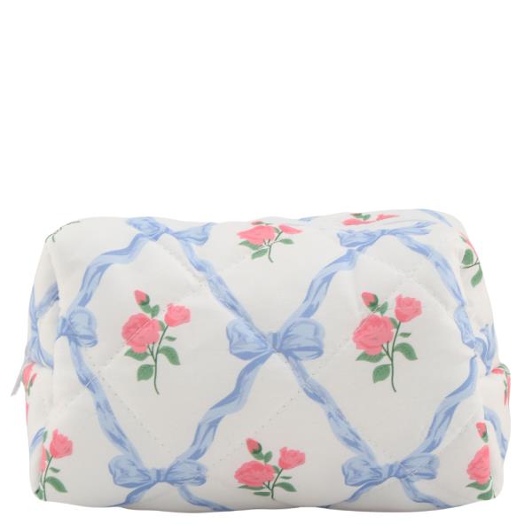 FLOWER RIBBON BOW PATTERN POUCH