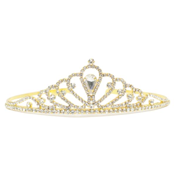 RHINESTONE BRIDAL CROWN TIARA