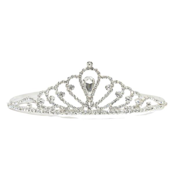 RHINESTONE BRIDAL CROWN TIARA