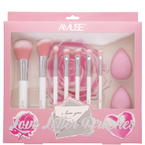 AMUSE LETTER BRUSHES AND SPONGES SET