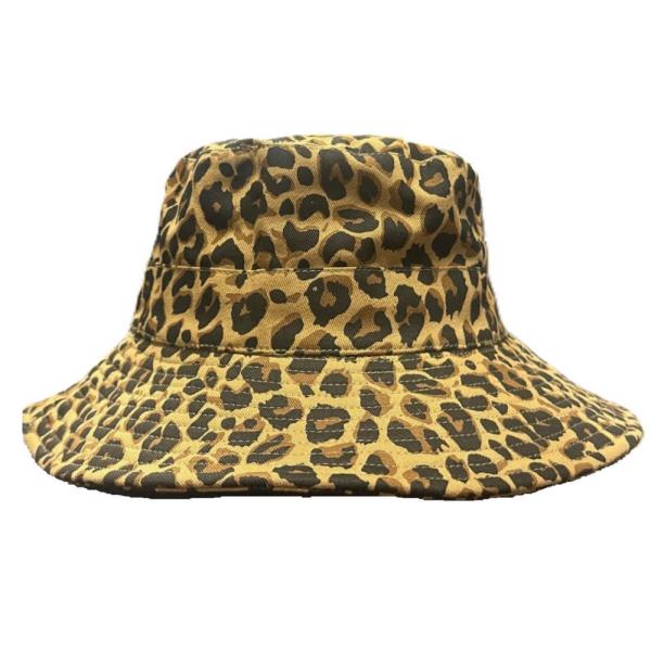 LEOPARD BUCKET HAT