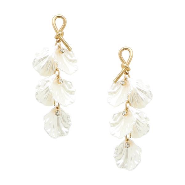 PETAL PEARL DANGLE EARRING