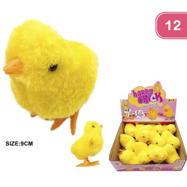 CHICK PLUSH TOY (12 UNITS)