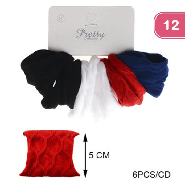 HAIR TIE SET (12 UNITS)