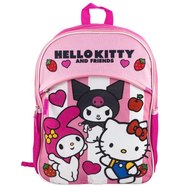 HELLO KITTY AND FRIENDS DELUXE MICROSILK BACKPACK