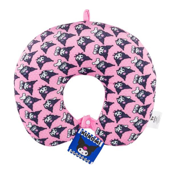 HELLO KITTY AND FRIENDS KUROMI NECK PILLOW