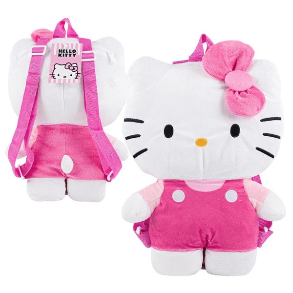 HELLO KITTY PLUSH BACKPACK HOT PINK