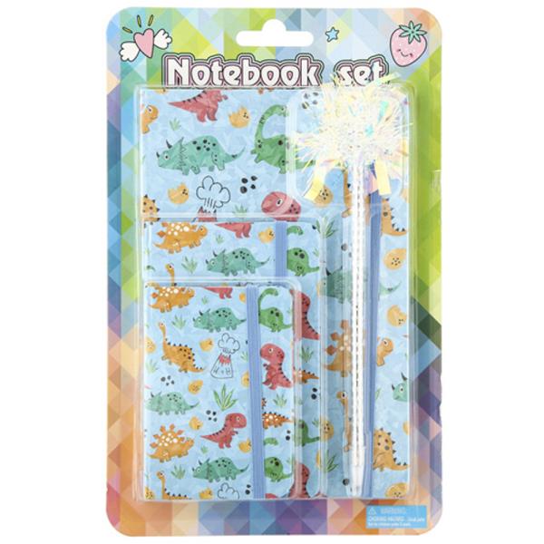 DINOSAUR NOTEBOOK PEN SET