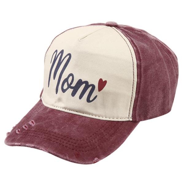 MOM TWO TONED TRUCKER HAT CAP