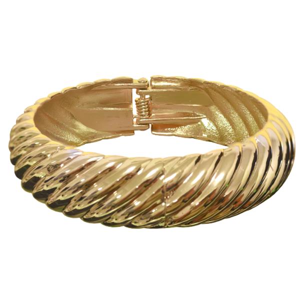 CABLE HINGED BRACELET