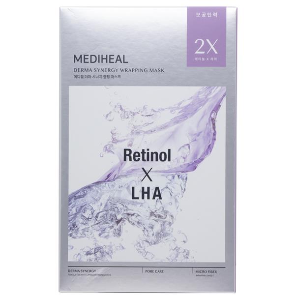 MEDIHEAL DERMA SYNERGY WRAPPING MASK (10 UNITS)