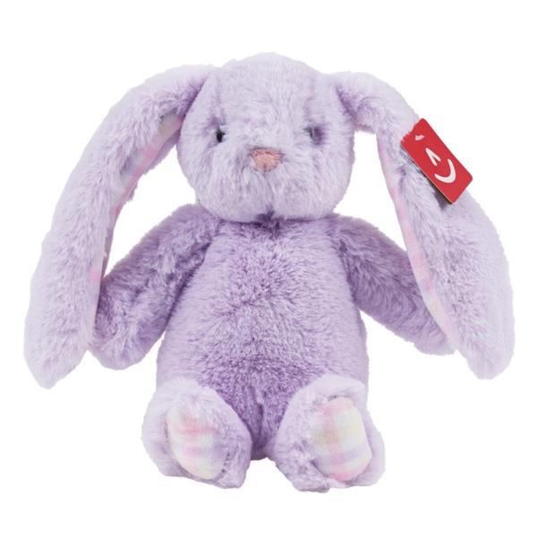 GINGHAM BUNNY PLUSH LAVENDER