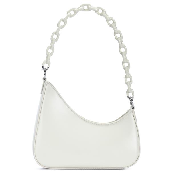 LINKED SMOOTH SHOULDER BAG