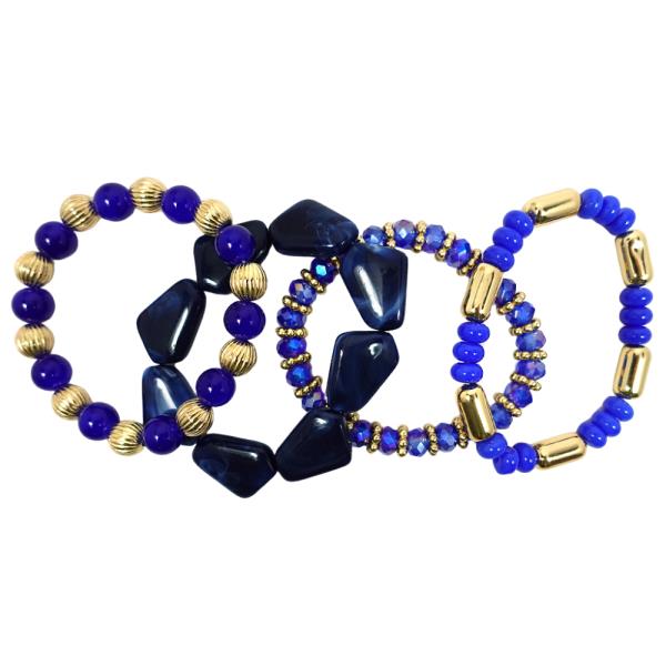 MULTI BEADED BRACELET SET