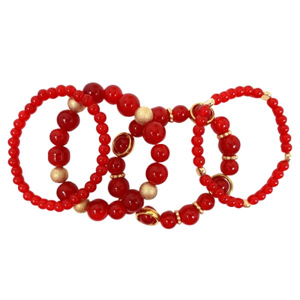 MULTI BEAD BRACELET SET