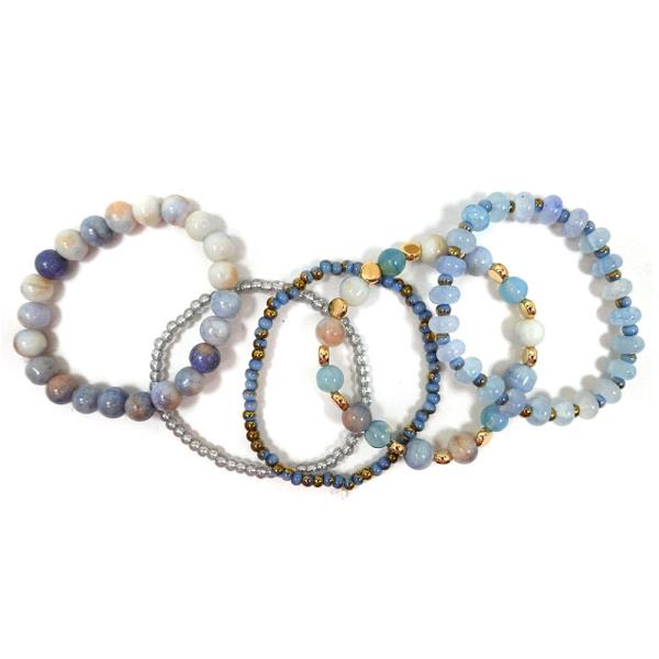 BEADED BRACELET SET