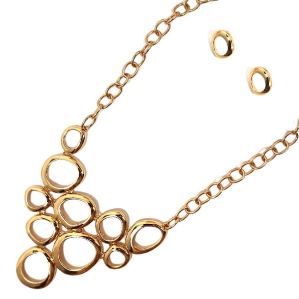 CIRCLE METAL NECKLACE