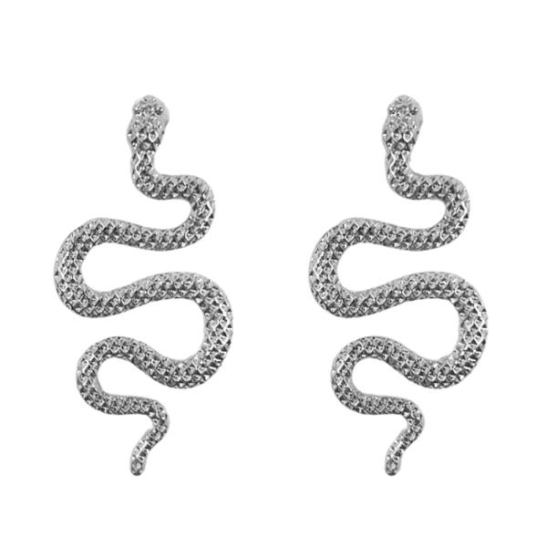 SNAKE METAL EARRING