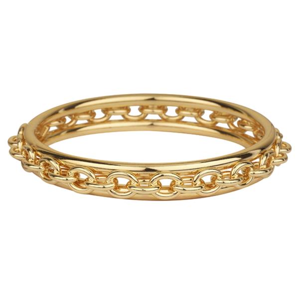 METAL LINK MULTI BANGLE BRACELET