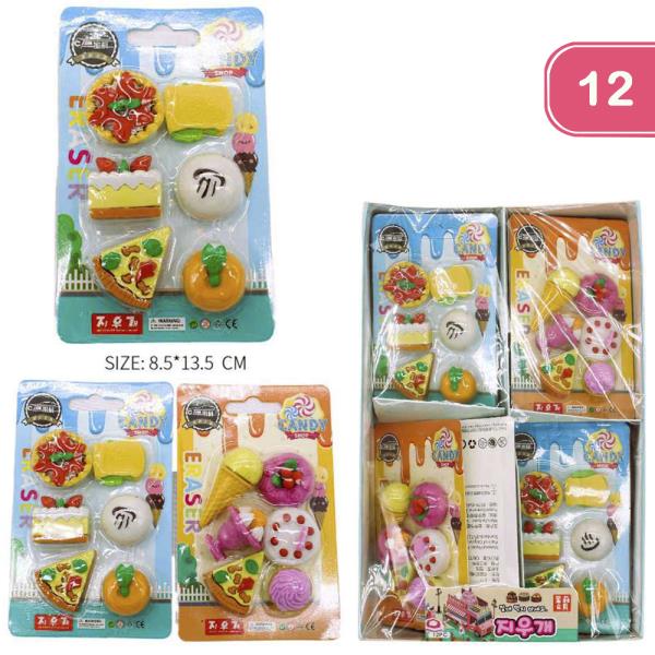 ERASER SET (12 UNITS)