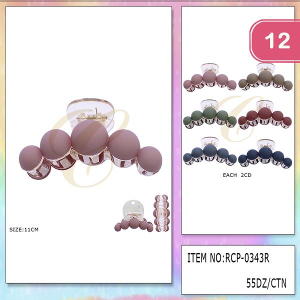 HAIR CLAW JAW CLIP (12 UNITS)