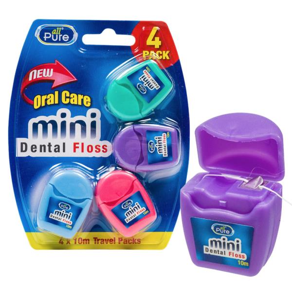 4 PACK DENTAL FLOSS