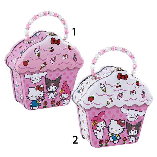 HELLO KITTY AND FRIENDS TIN CUPCAKE LUNCHBOX