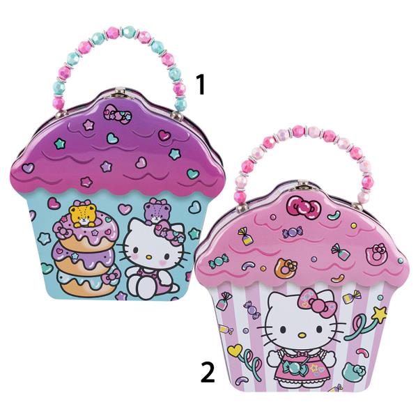 HELLO KITTY TIN CUPCAKE LUNCHBOX