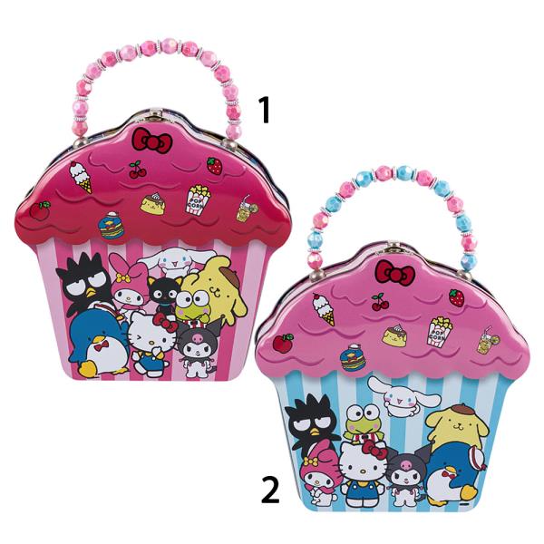 HELLO KITTY AND FRIENDS TIN CUPCAKE LUNCHBOX