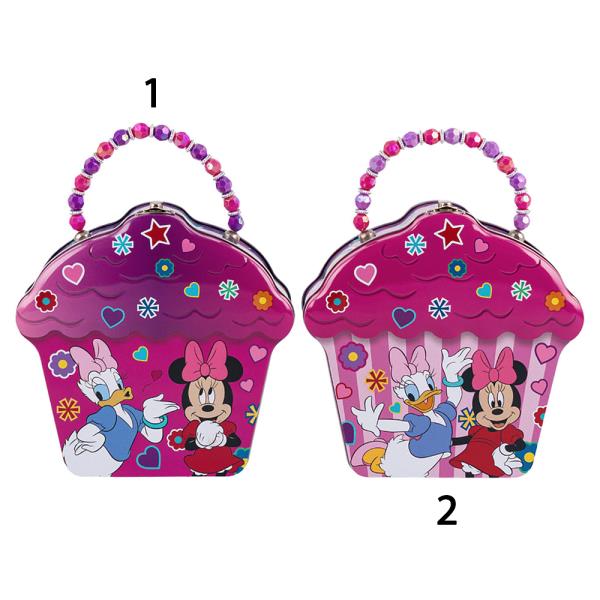 DISNEY MINNIE MOUSE AND DAISY DUCK TIN CUPCAKE LUNCBOX