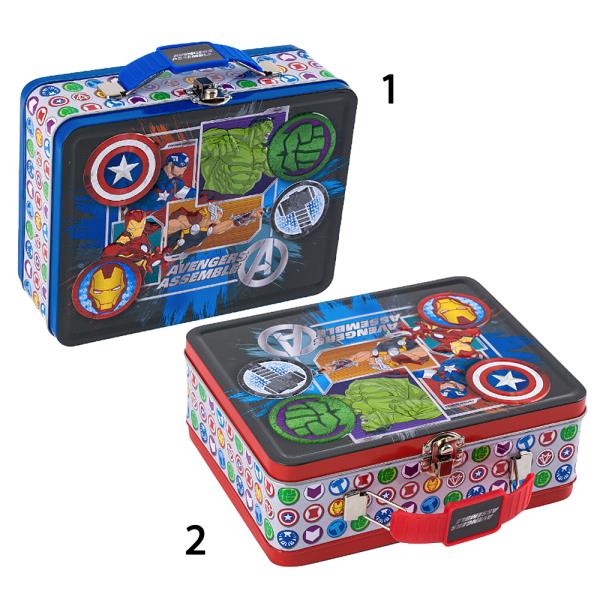 MARVEL AVENGERS ASSEMBLE TIN LUNCHBOX