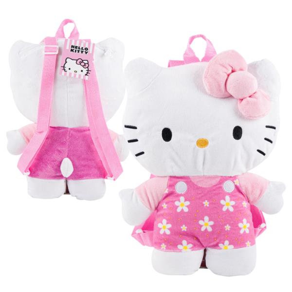 HELLO KITTY PLUSH PINK BACKPACK