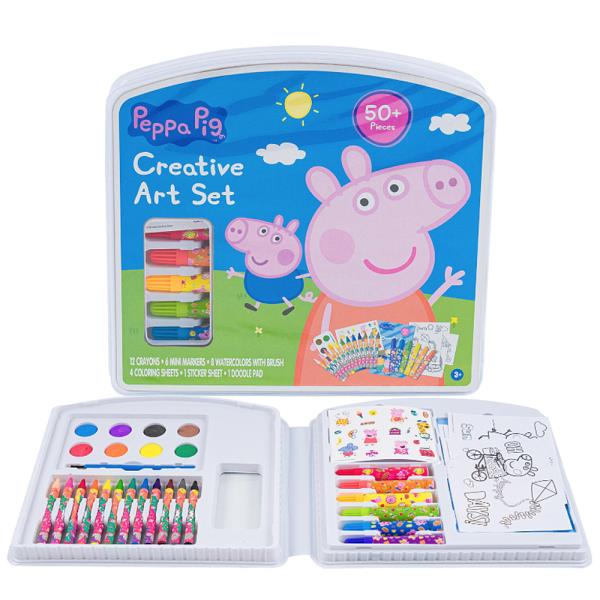 PEPPA PIG 50PCS CREATIVE ART SET