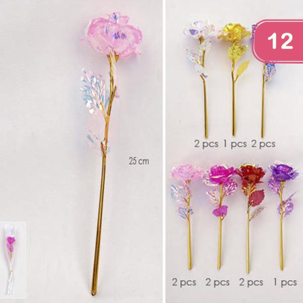 LIGHT UP FLOWER GIFT (12 UNITS)