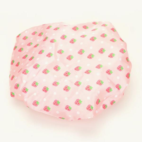 CELAVI 2PC STRAWBERRY SHORTCAKE SHOWER CAP